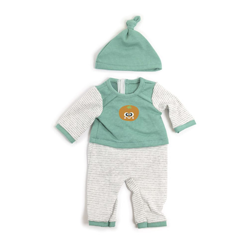 pijama frio verde rayas 40cm