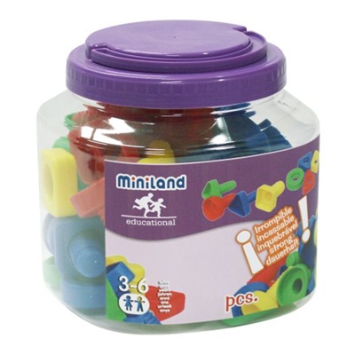 bote tornillos y tuercas 48 piezas