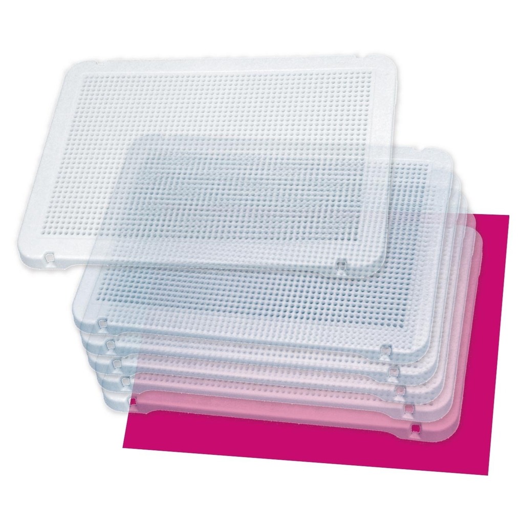 pack 6 placas transparentes para pinchos