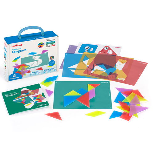 translucent tangram