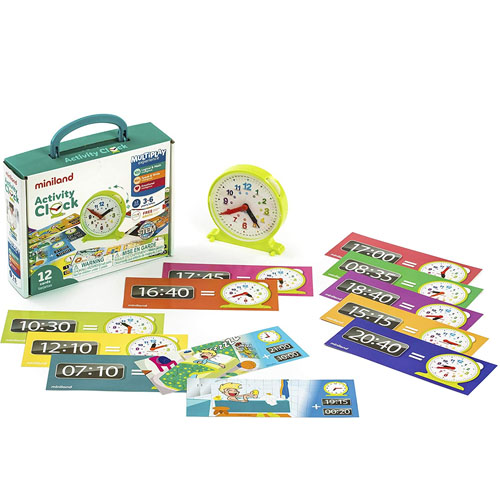 reloj para aprender las horas+actividade