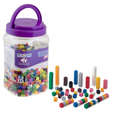 bote 1000 cubos 1 cm