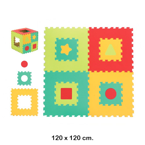 alfombra de espuma formes geometriques