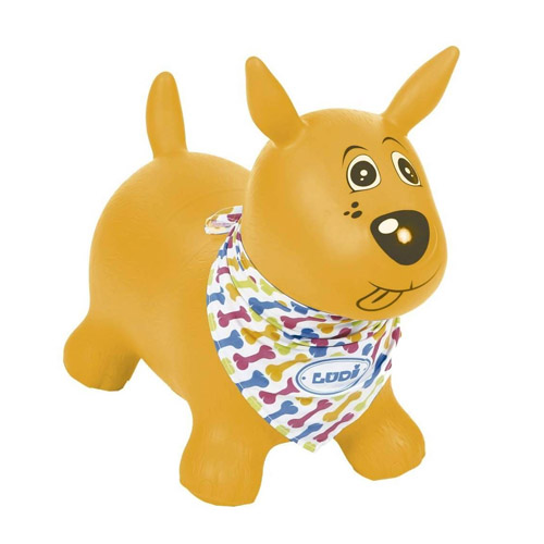 mi perro saltarin amarillo