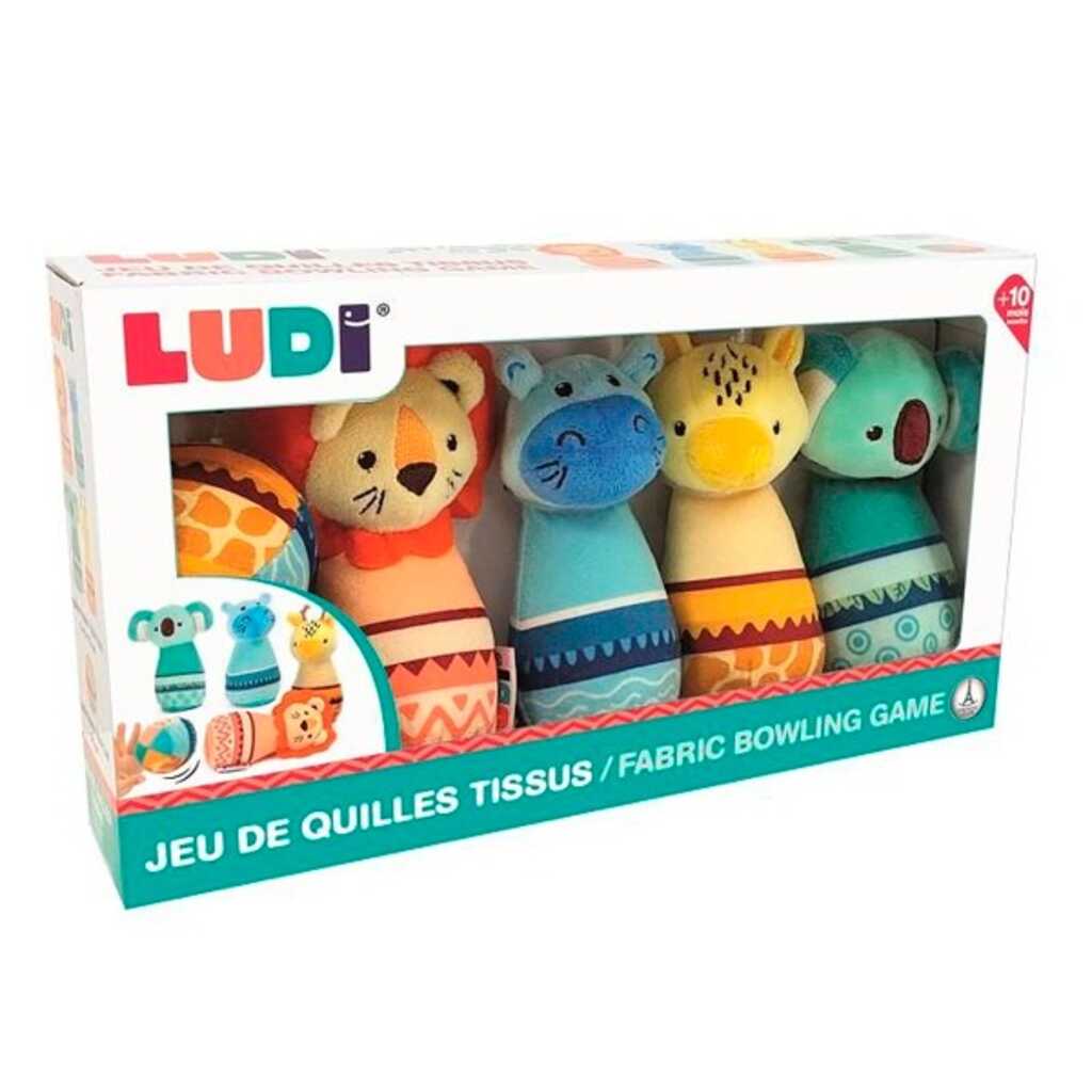 juego de animales de tela