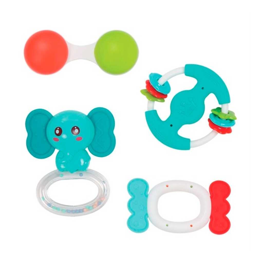 conjunto 4 sonajeros