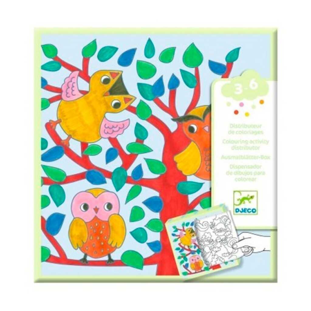 dispensador 10 dibuixos per a colorejar