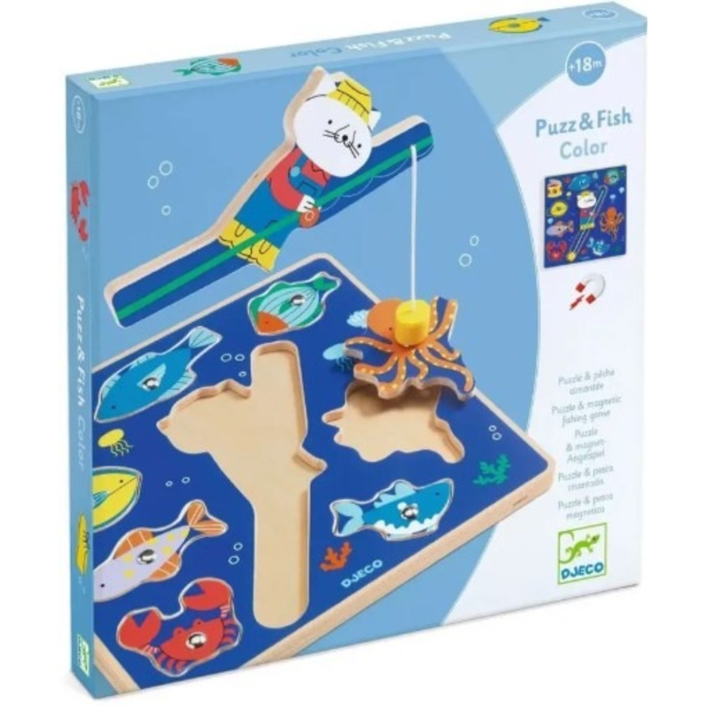 encajable puzz & fish color