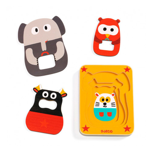 puzzle 3 niveles leo and co.