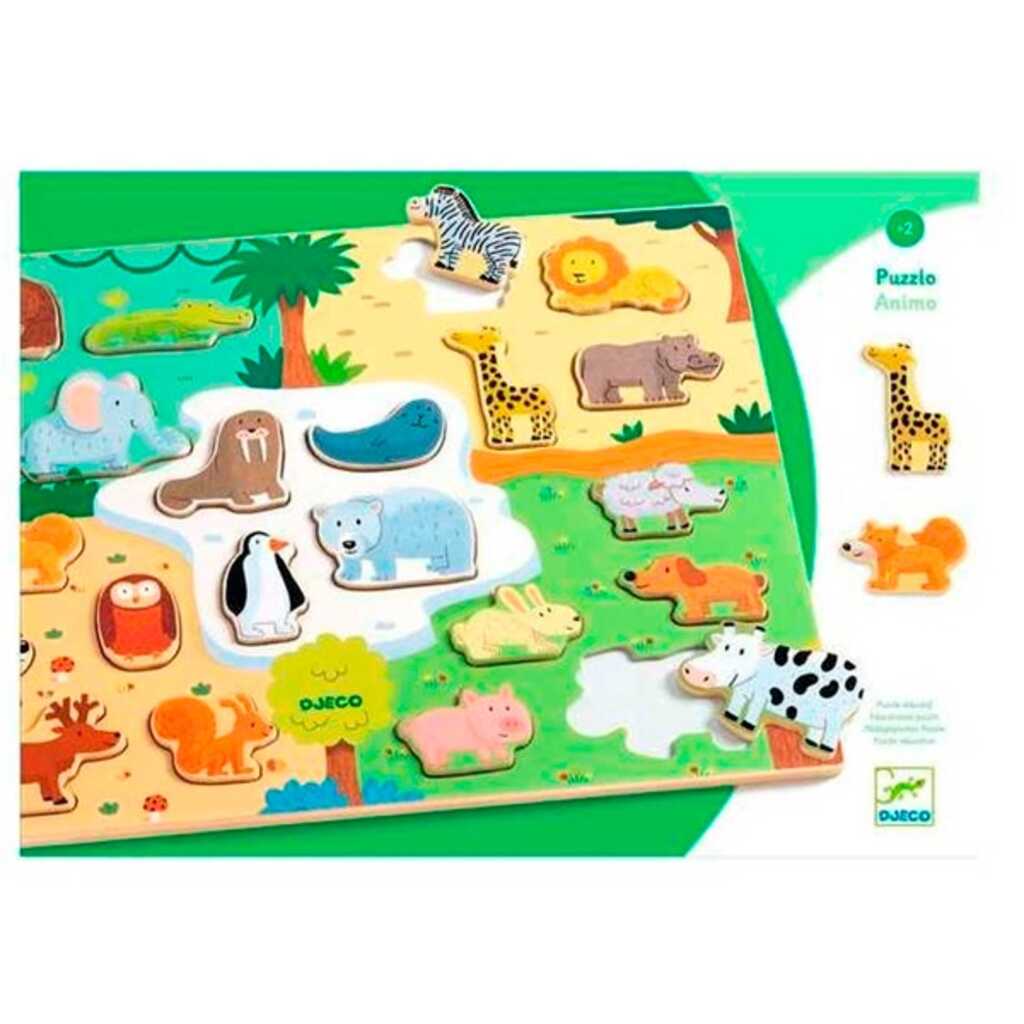 encajable puzzlo animo