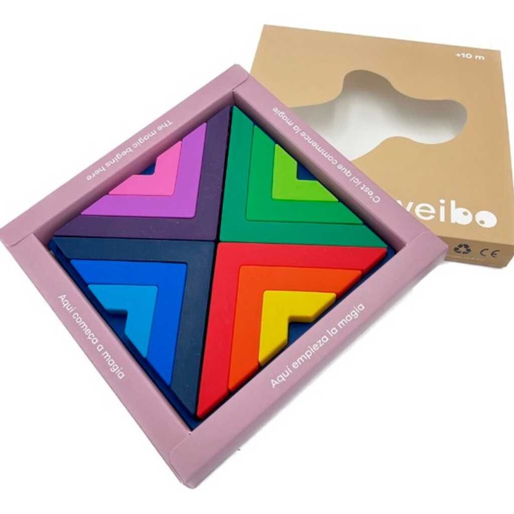 weibo rainbow puzzle