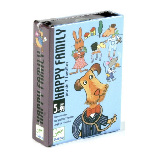 cartas happy family djeco