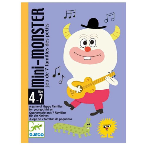 cartas mini monster djeco
