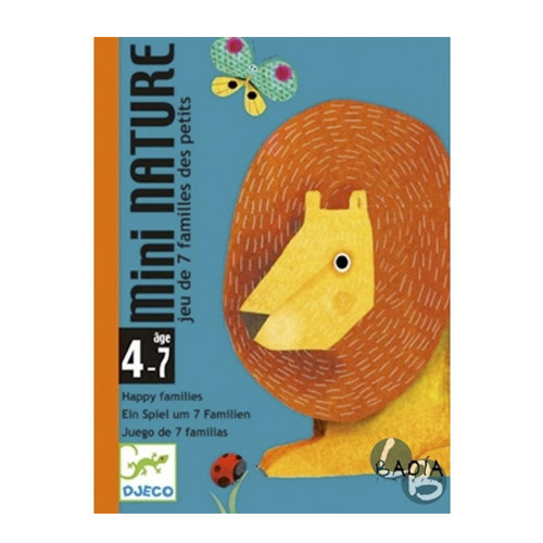 cartas mini nature djeco