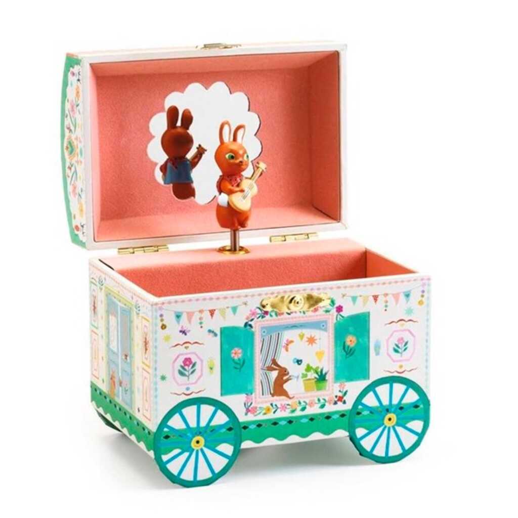 caja de musica caravana encantadora