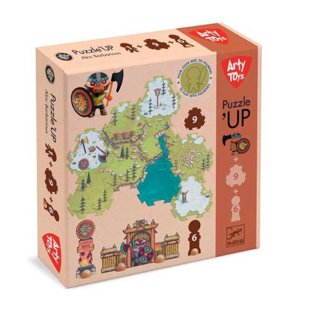 arty toys puzzl'up alric barbarious