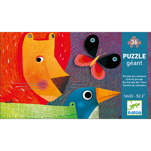 puzzle gegant la desfilada dels animals