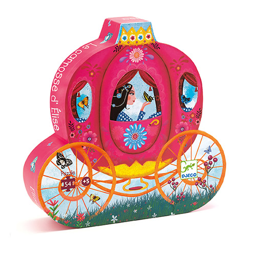 puzzle silueta el carruatge de l'elise