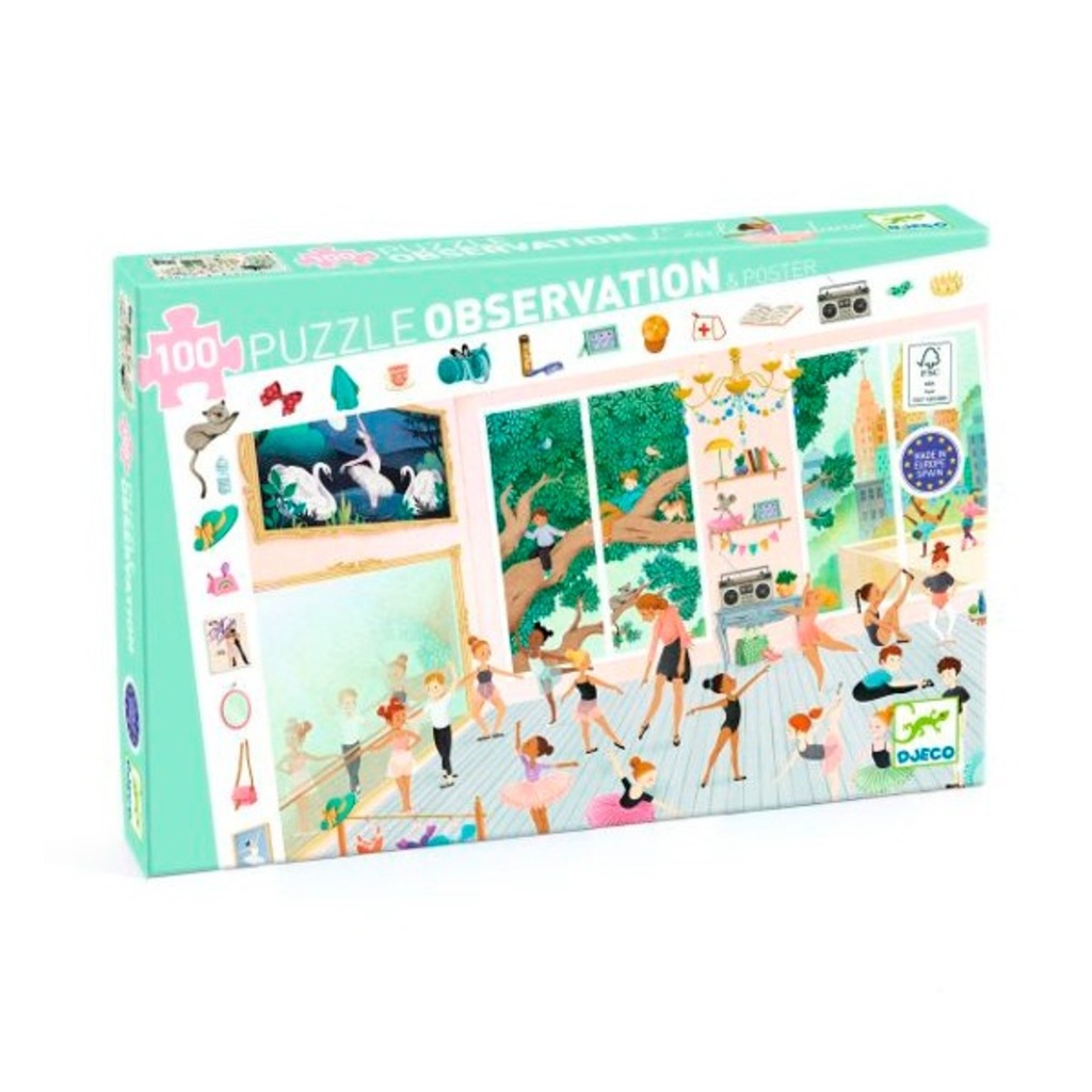 puzzle observacio escola de ball