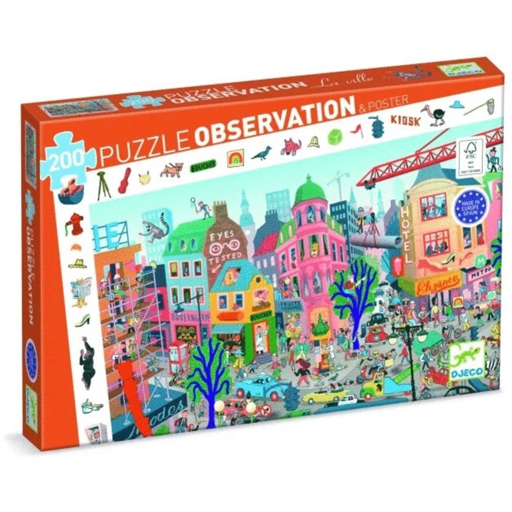 puzzle observacio la ciutat