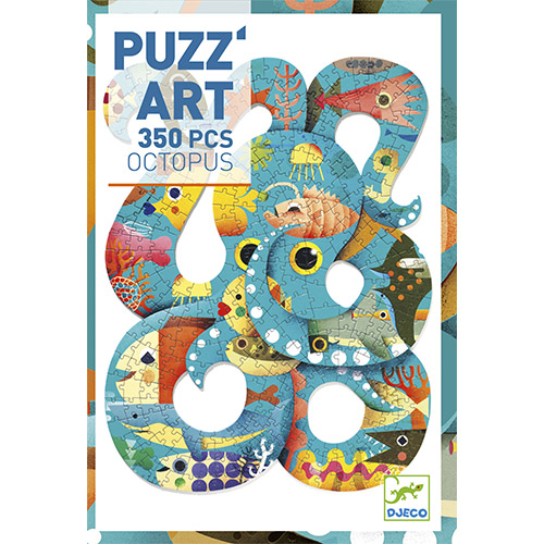 puzzle art octopus