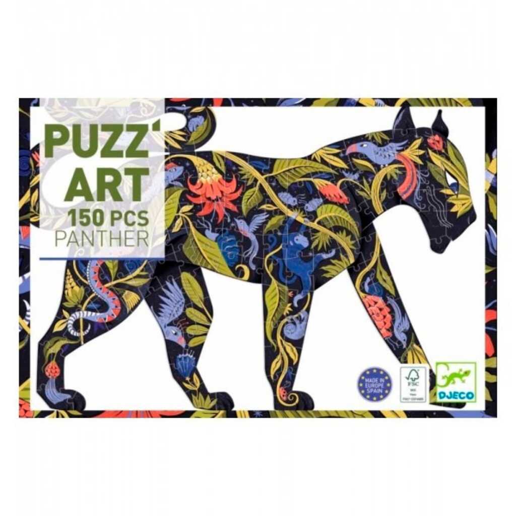puzzle art pantera