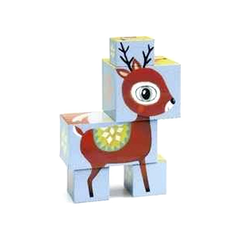 rompecabezas animales del bosque