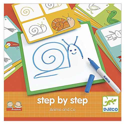 eduludo step by step animals and co