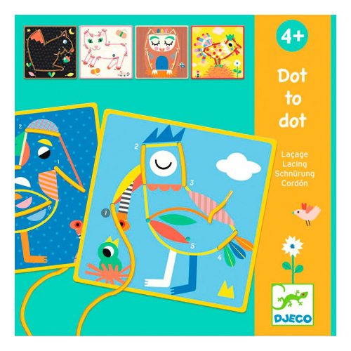 educativo dot-to-dot cordon