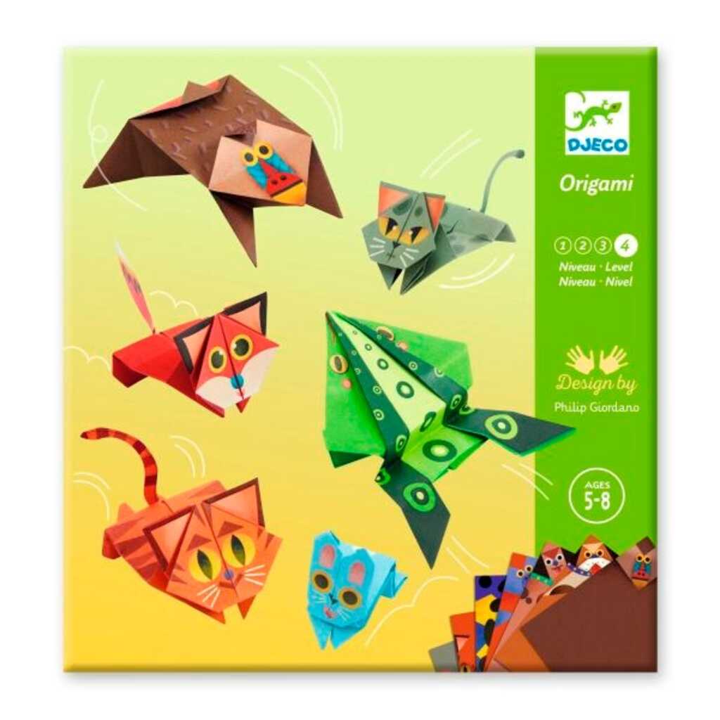 papiroflexia origami animales saltarines