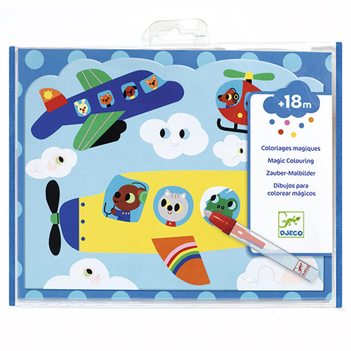 colorea magico escondido en el cielo