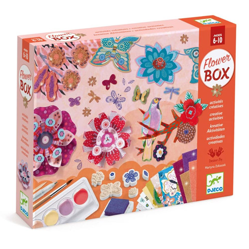 cofre multiactividades el jardin de flor