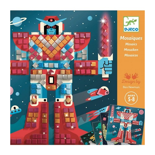 collage cuadros de mosaicos space battle