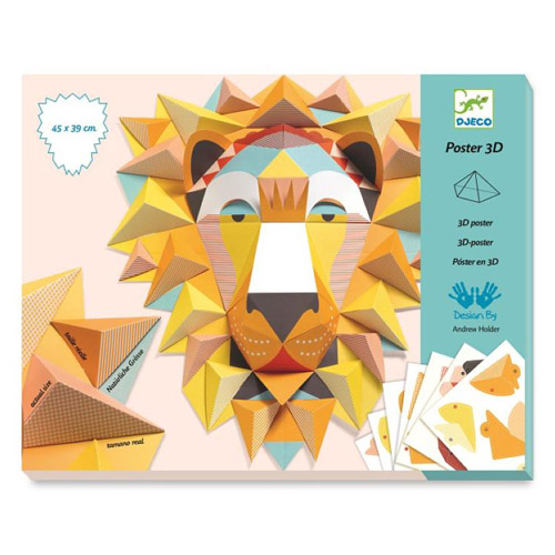 poster 3d el rey leon