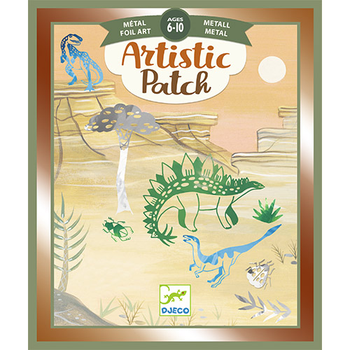 artistic patch dinosaurios