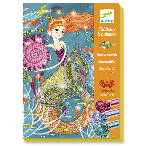 cuadros purpurina la luz de las sirenas