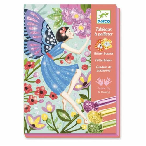 cuadros purpurina la dulzura de las hada