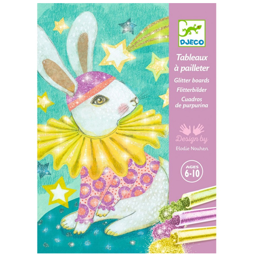 cuadros purpurina carnaval de animales