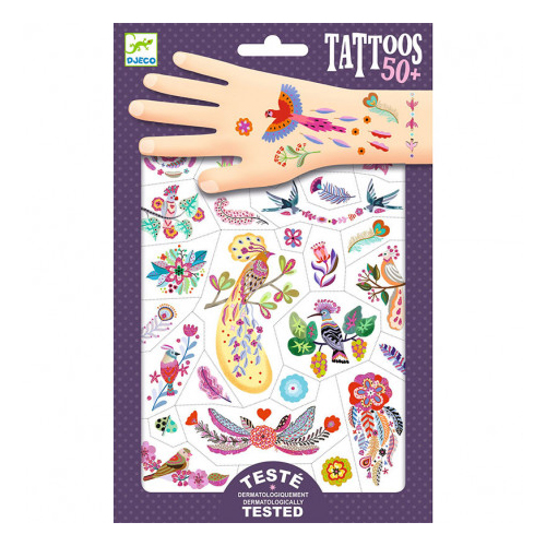 tatuajes pajaros brillantes
