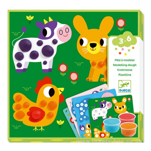 moldear bolitas de plastilina