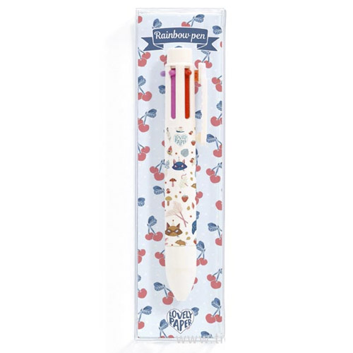 boligrafo de 6 colores lucille