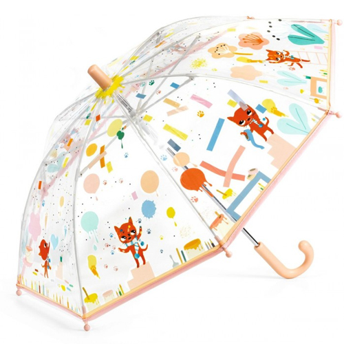 paraguas peque¥o gatito chamallow