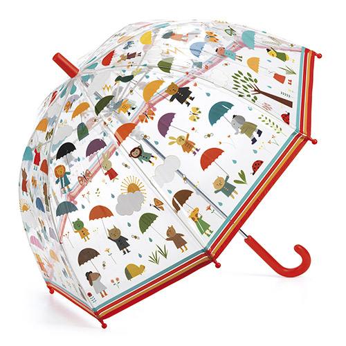 paraguas bajo la lluvia