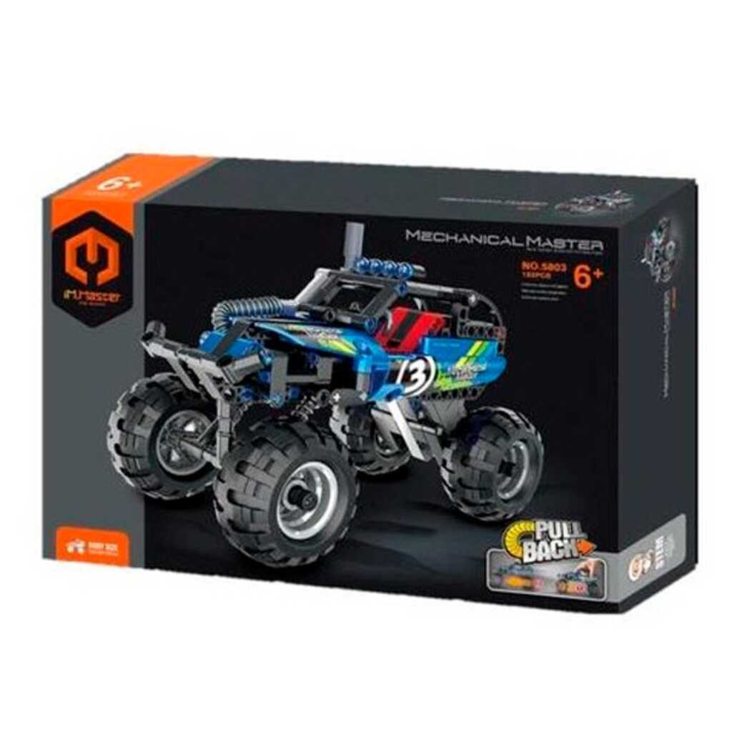 immaster coche carreras blanco y rojo