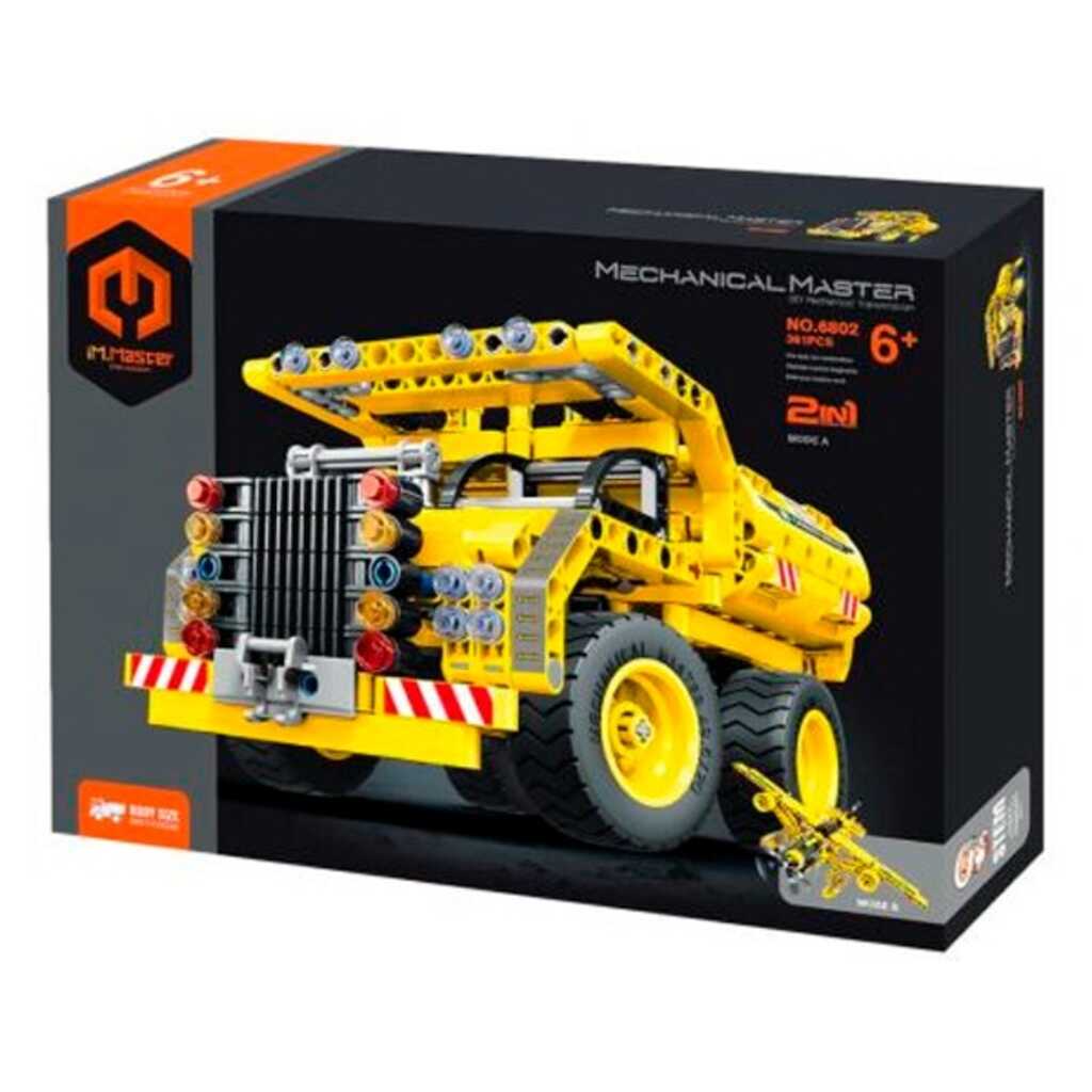 immaster camion volquete y avion 2 en 1