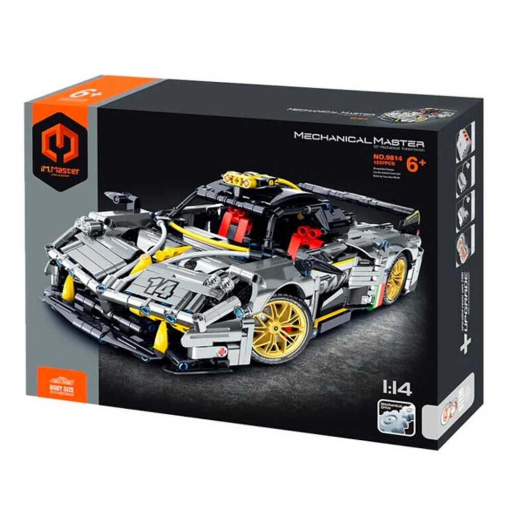 immaster coche deportivo gris 1237p.