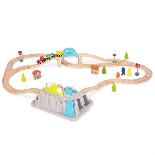 b. wood and wheels conjunto circuito tr