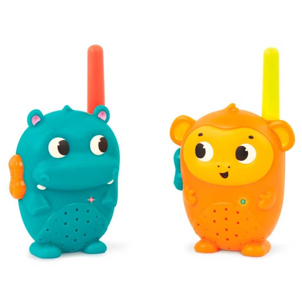 b. set de walkie talkies