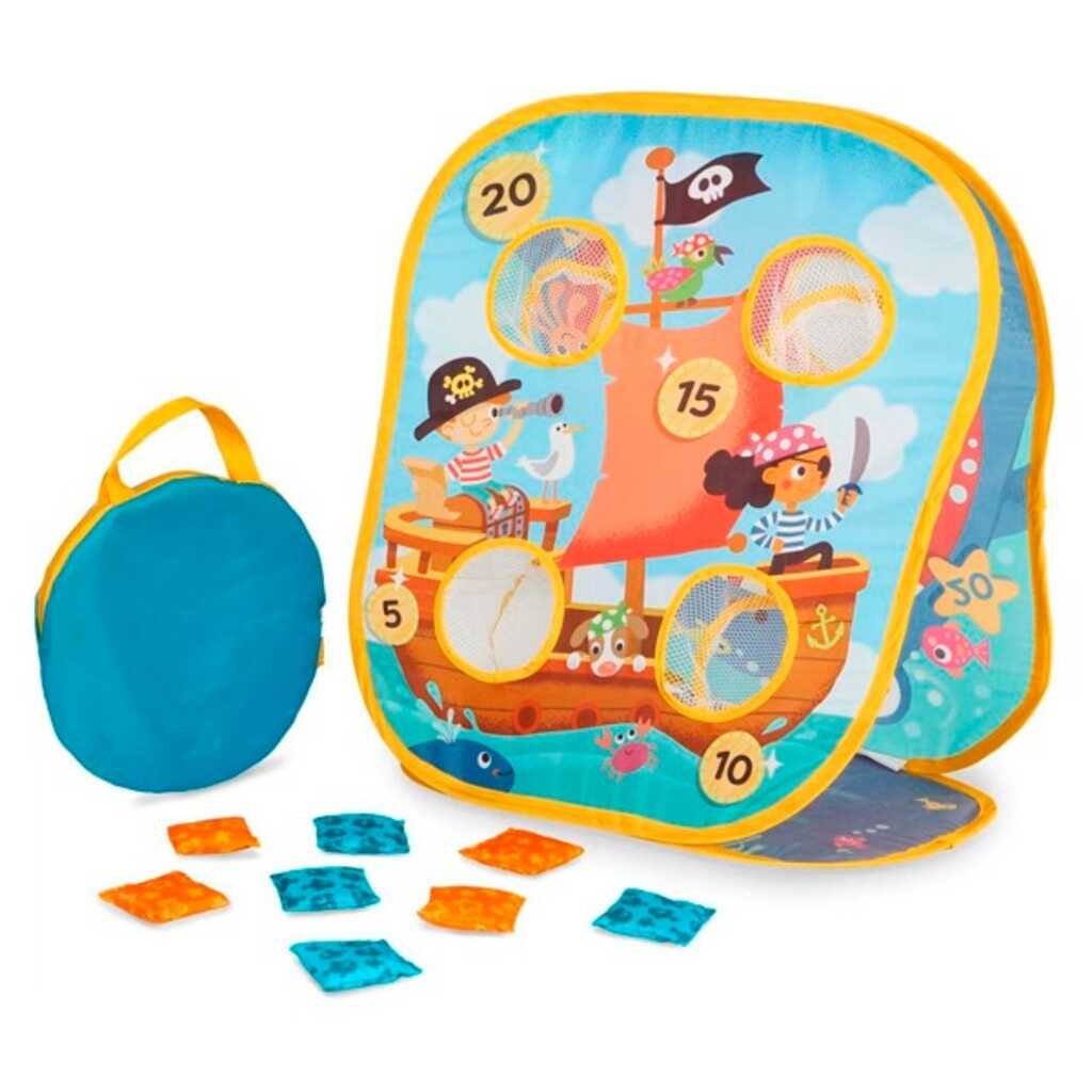 b.bean bag toss game