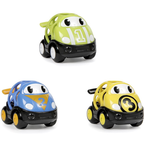 oball set 3 coches rally cromados